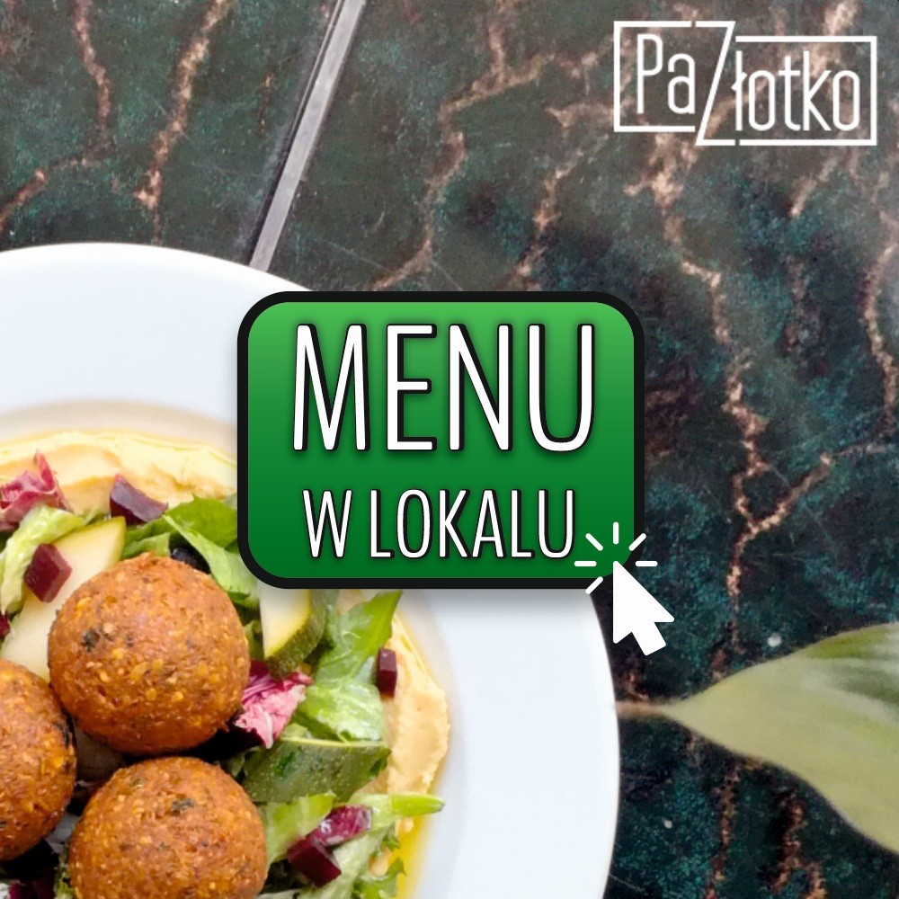 MENU W LOKALU | PAZŁOTKO